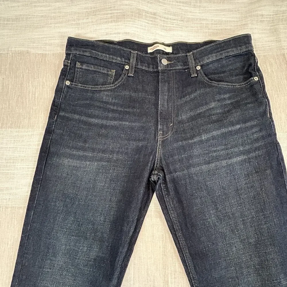 Signature Levi Strauss‎ & Co Men's Slim Fit Jeans Sz 38x30 Blue Denim Pants
